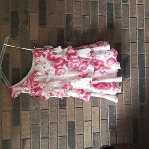 Pearl Georgina Chapman of Marchesa one shoulder dress, size 2